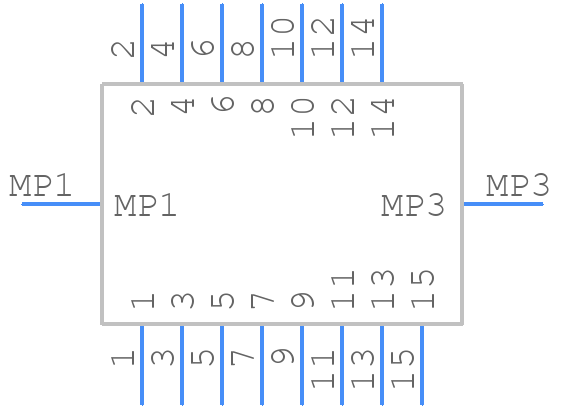 1-1740196-2 - TE Connectivity - PCB symbol