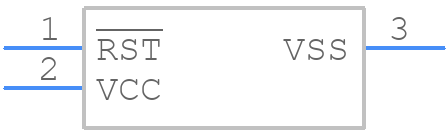 STM1001LWX6F - STMicroelectronics - PCB symbol