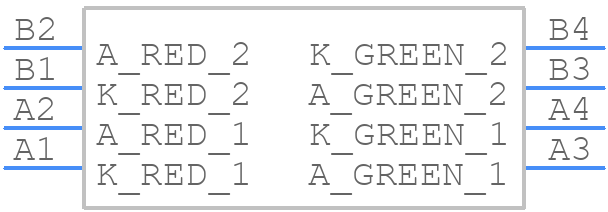 592-3030-302F - Dialight - PCB symbol