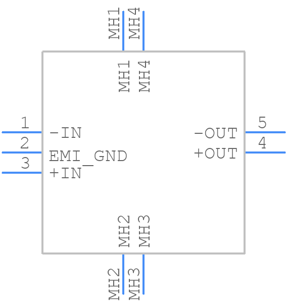 MFM3314BD2KD2F0M08 - VICOR - PCB symbol