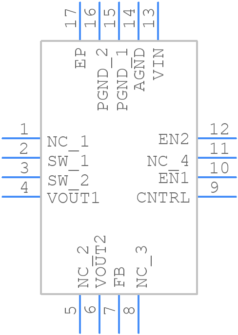 LM3502SQ-16/NOPB - Texas Instruments - PCB symbol