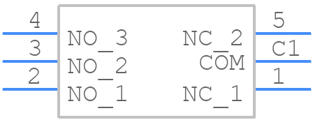 CS-4-14NA - Nidec Copal - PCB symbol