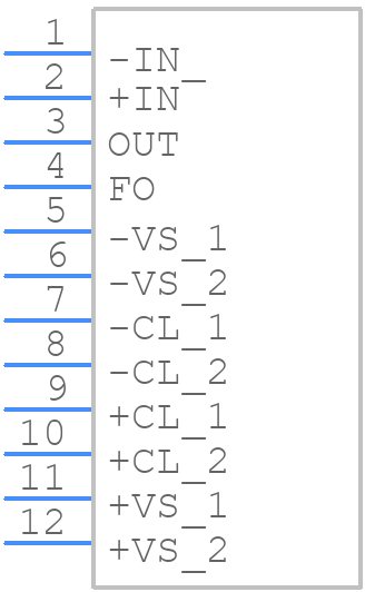 PA13A - Apex Microtechnology - PCB symbol