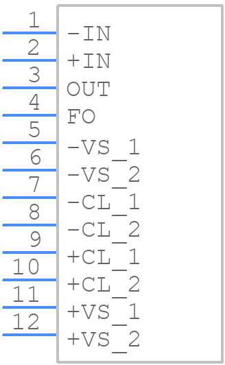 PA13EEA - Apex Microtechnology - PCB symbol
