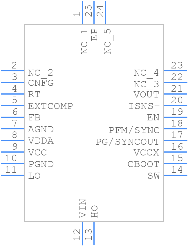 LM25148QRGYRQ1 - Texas Instruments - PCB symbol