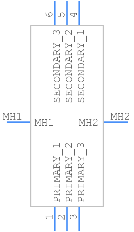 42TL016 - Xicon - PCB symbol