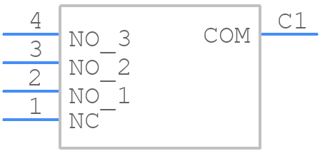 S-2050 - Nidec Copal - PCB symbol