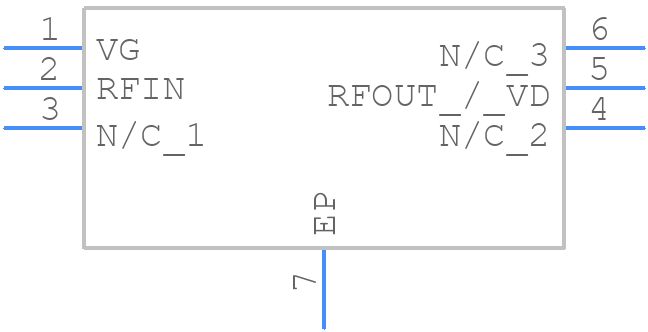 MAGX-101050-002C0P - MACOM - PCB symbol