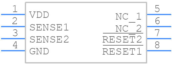 TPS37042A3OFDDFRQ1 - Texas Instruments - PCB symbol
