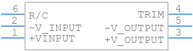 PYD20-72WS12 - TDK Lambda - PCB symbol