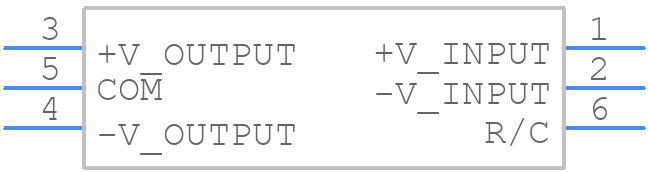PYD20-72WD12 - TDK Lambda - PCB symbol