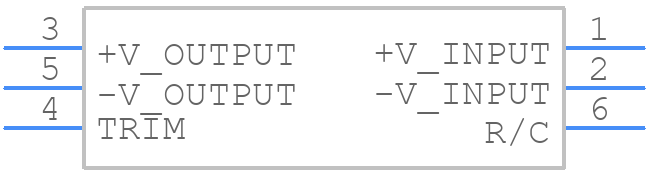 PYD20-72WS15 - TDK Lambda - PCB symbol