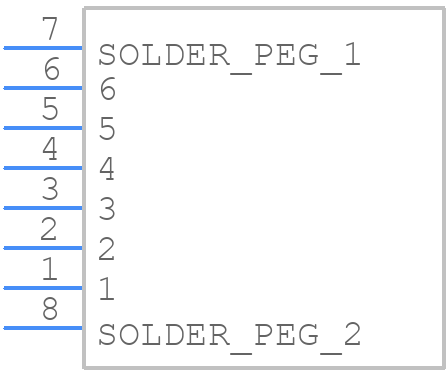 1473565-6 - TE Connectivity - PCB symbol