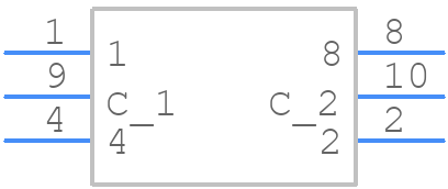 MRSSV0DC10SMJTR - TE Connectivity - PCB symbol