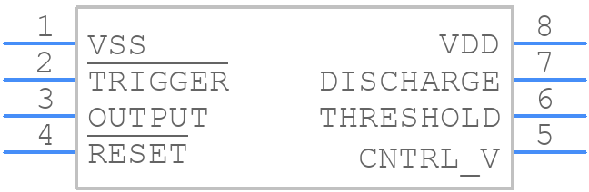 CHT-555-CDIL8-T - Cissoid - PCB symbol