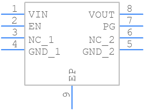 AP7583AQ-50MP-13 - Diodes Incorporated - PCB symbol