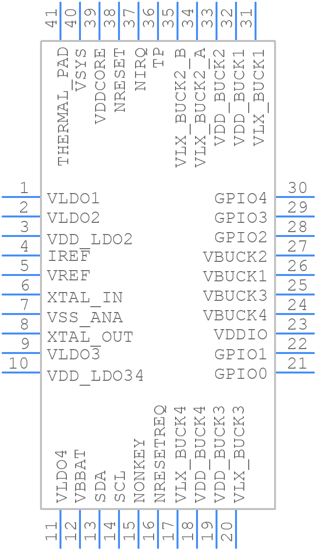 DA9062-A - Renesas Electronics - PCB symbol