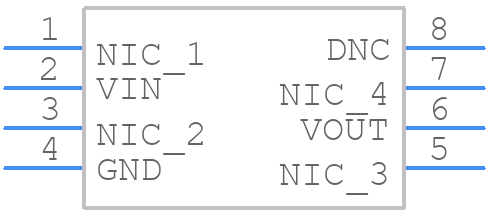 ADR4540CRZ-R7 - Analog Devices - PCB symbol