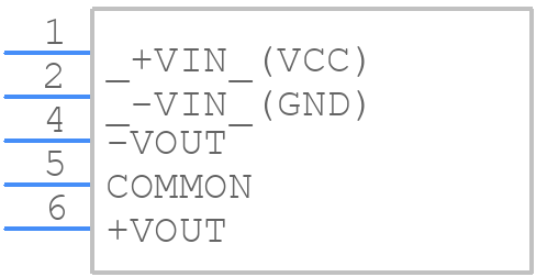 TBA2-0523 - Traco Power - PCB symbol