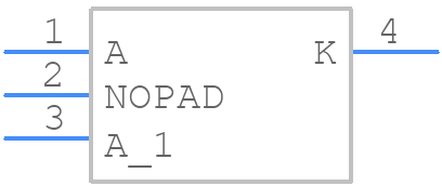 STPS1045B - STMicroelectronics - PCB symbol