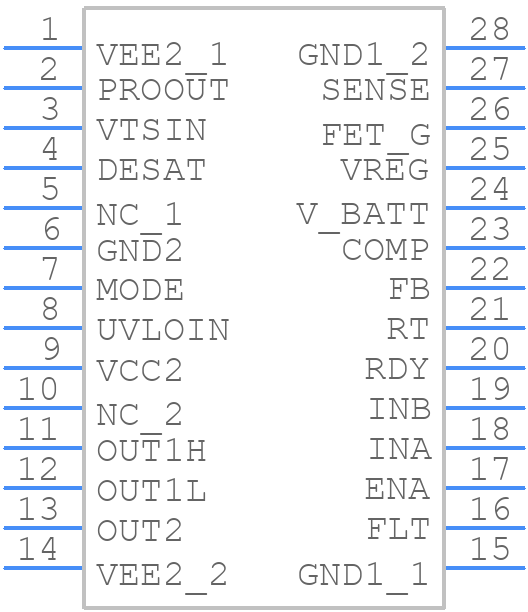 BM60052AFV-CE2 - ROHM Semiconductor - PCB symbol