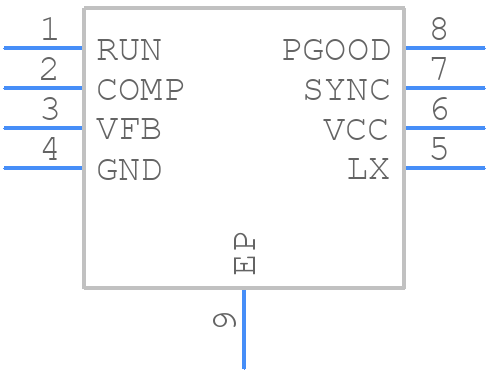 L6928Q1 - STMicroelectronics - PCB symbol