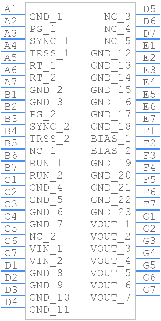 LTM8002IY#PBF - Analog Devices - PCB symbol