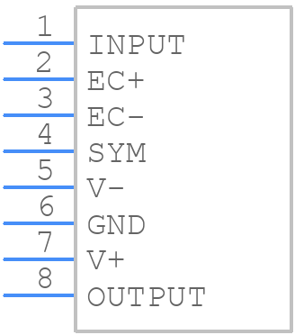 2180BL08-U - THAT CORPORATION - PCB symbol