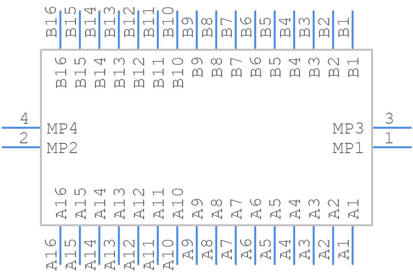 254416-E - TE Connectivity - PCB symbol