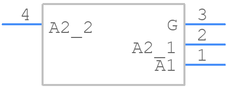 T1235H-6G-TR - STMicroelectronics - PCB symbol
