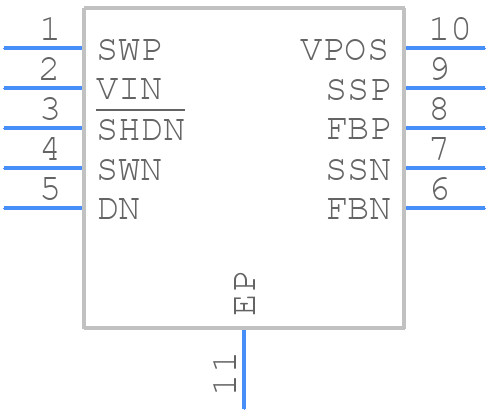LT3472EDD#PBF - Analog Devices - PCB symbol