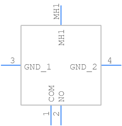 TS-1005B-AR06526 - XUNPU - PCB symbol