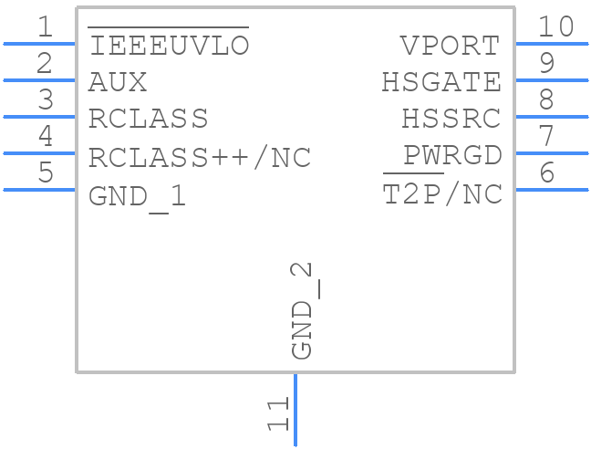 LT4275BIDD#PBF - Analog Devices - PCB symbol