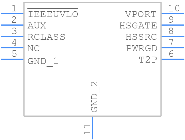 LT4275BHDD#TRPBF - Analog Devices - PCB symbol