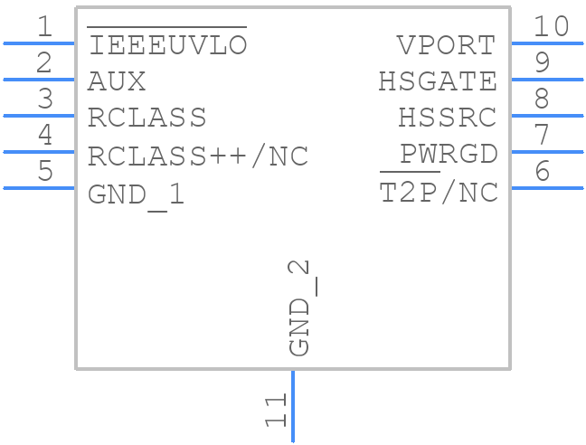 LT4275BIDD#TRPBF - Analog Devices - PCB symbol