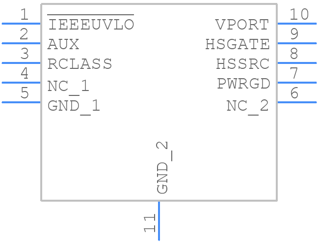 LT4275CIDD#PBF - Analog Devices - PCB symbol
