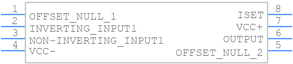 TS271CDT - STMicroelectronics - PCB symbol