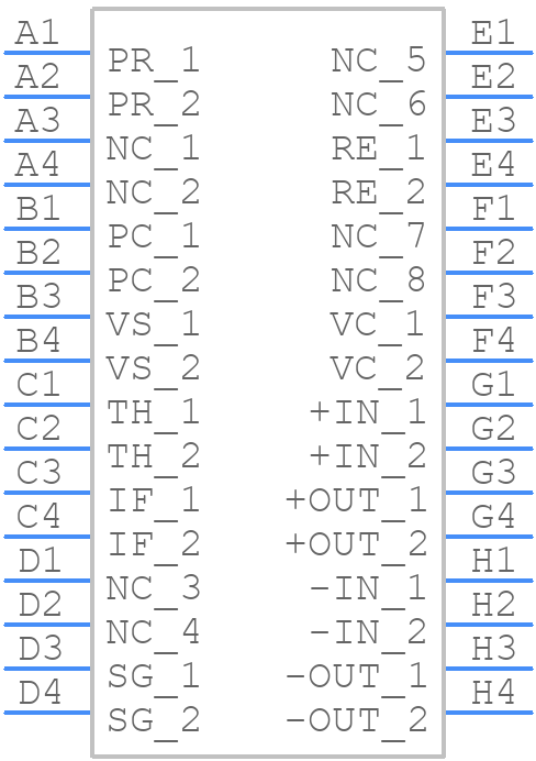 PRM48BF480T600A00 - VICOR - PCB symbol