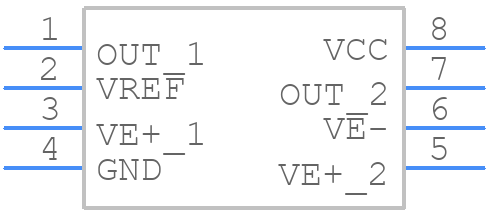 TSM109ID - STMicroelectronics - PCB symbol