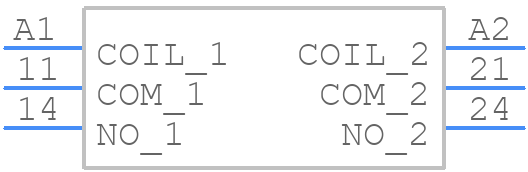 RJ2V-A-D5 - Idec - PCB symbol