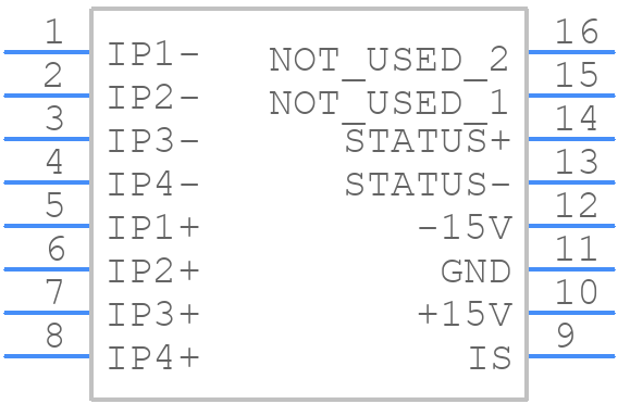 DP50IP-B - DANISENSE - PCB symbol