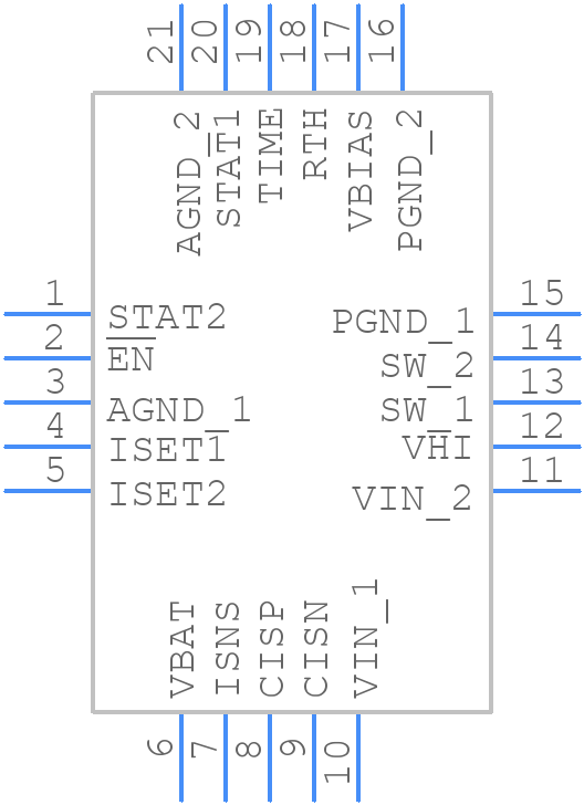 ISL9220IRTZ-T - Renesas Electronics - PCB symbol