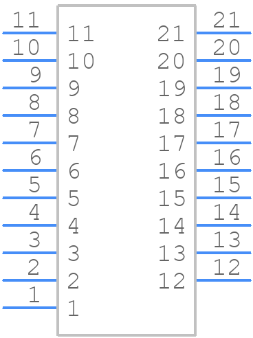 NK-2K2-021-125-JC00 - Molex - PCB symbol