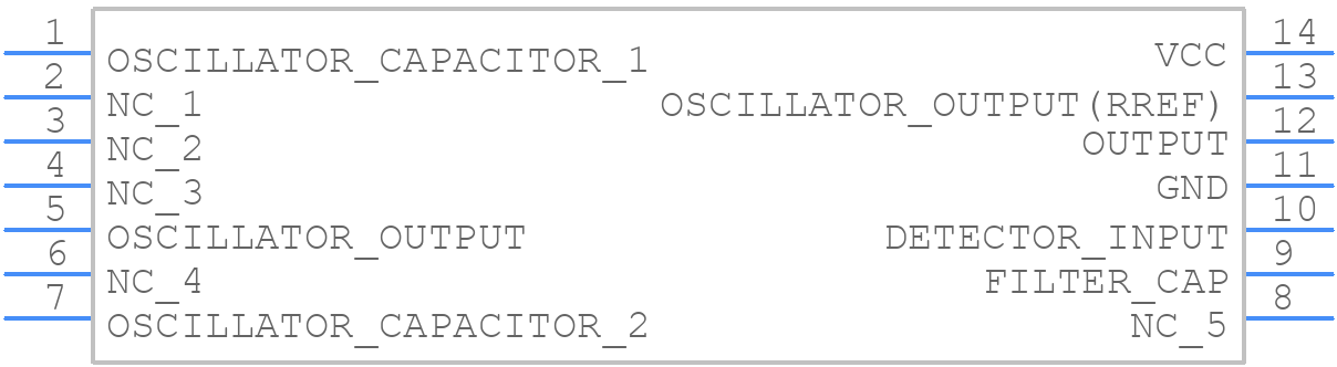 LM1830N - Texas Instruments - PCB symbol