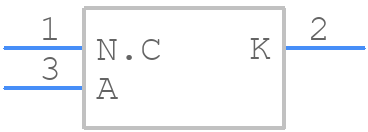 LM385Z-2.5 - onsemi - PCB symbol