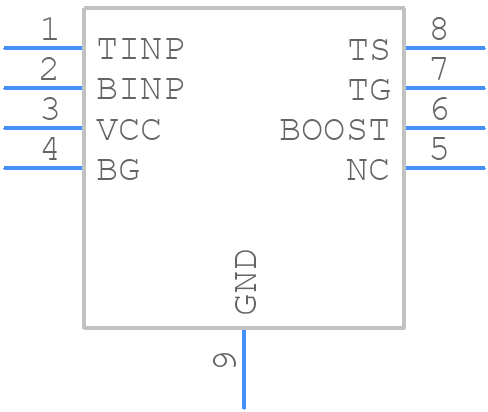 LTC4444MPMS8E - Analog Devices - PCB symbol