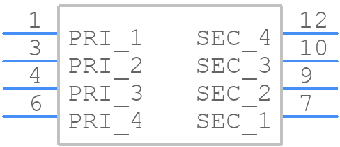 183K16 - Hammond Manufacturing - PCB symbol
