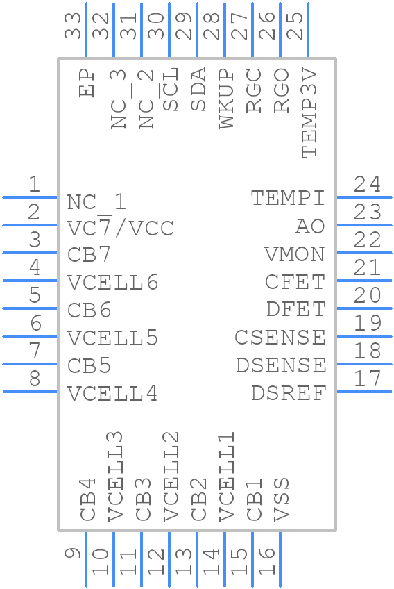 ISL9208IRZ - Renesas Electronics - PCB symbol