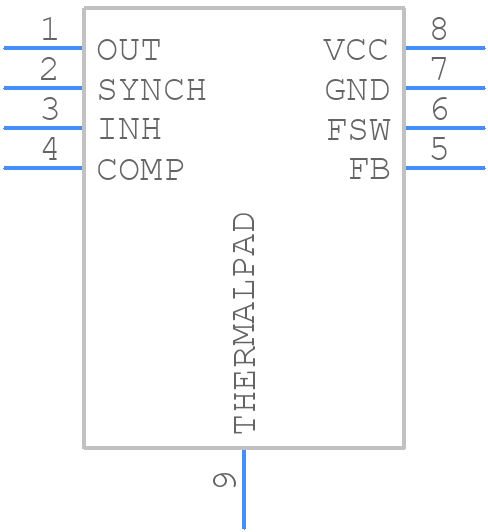 L5987A - STMicroelectronics - PCB symbol