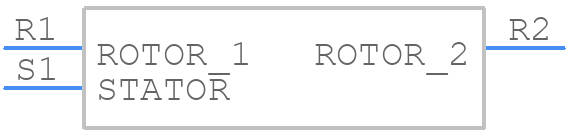 BFC280811109 - Vishay - PCB symbol
